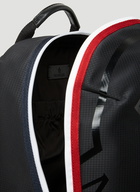 Moncler - Cut Logo Print Backpack in Black