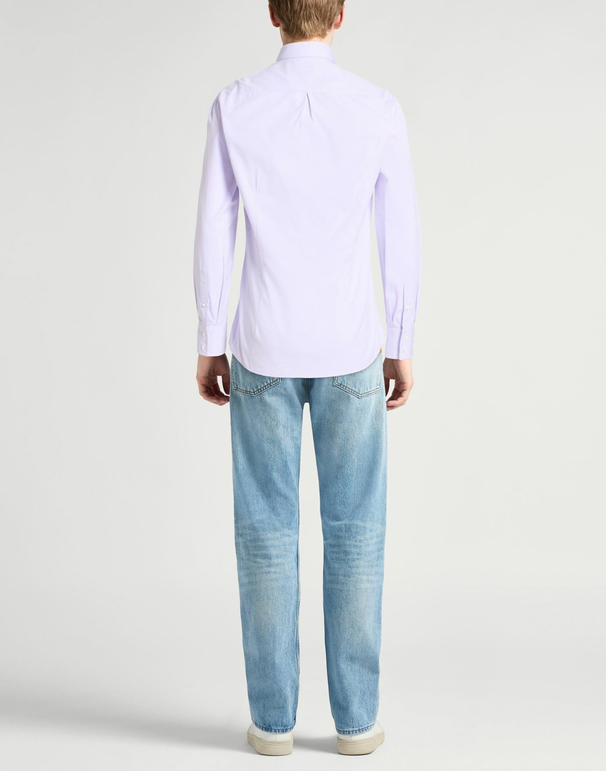 Brunello Cucinelli Mens Shirt Lilac