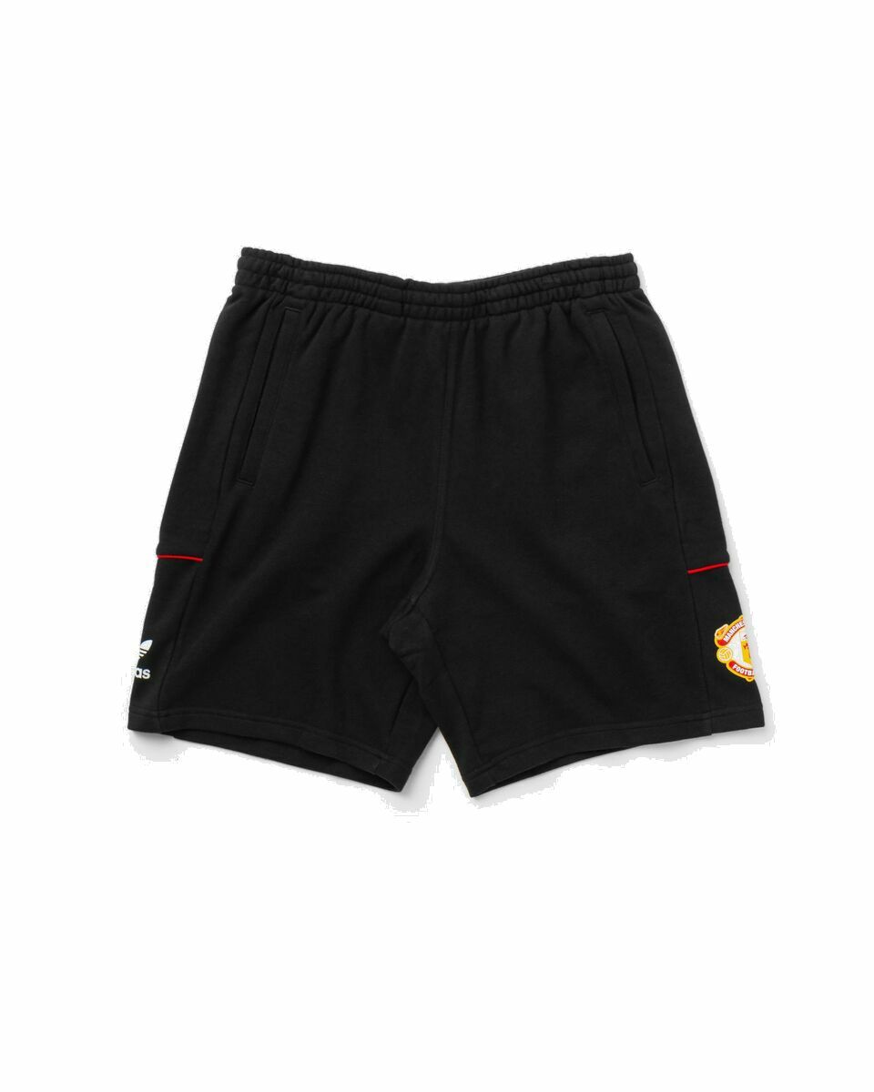 Photo: Adidas Manchester United Ft Shorts Black - Mens - Sport & Team Shorts