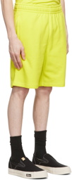 Billionaire Boys Club Yellow Small Arch Logo Shorts
