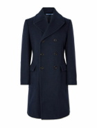 Polo Ralph Lauren - Slim-Fit Double-Breasted Wool-Blend Coat - Blue