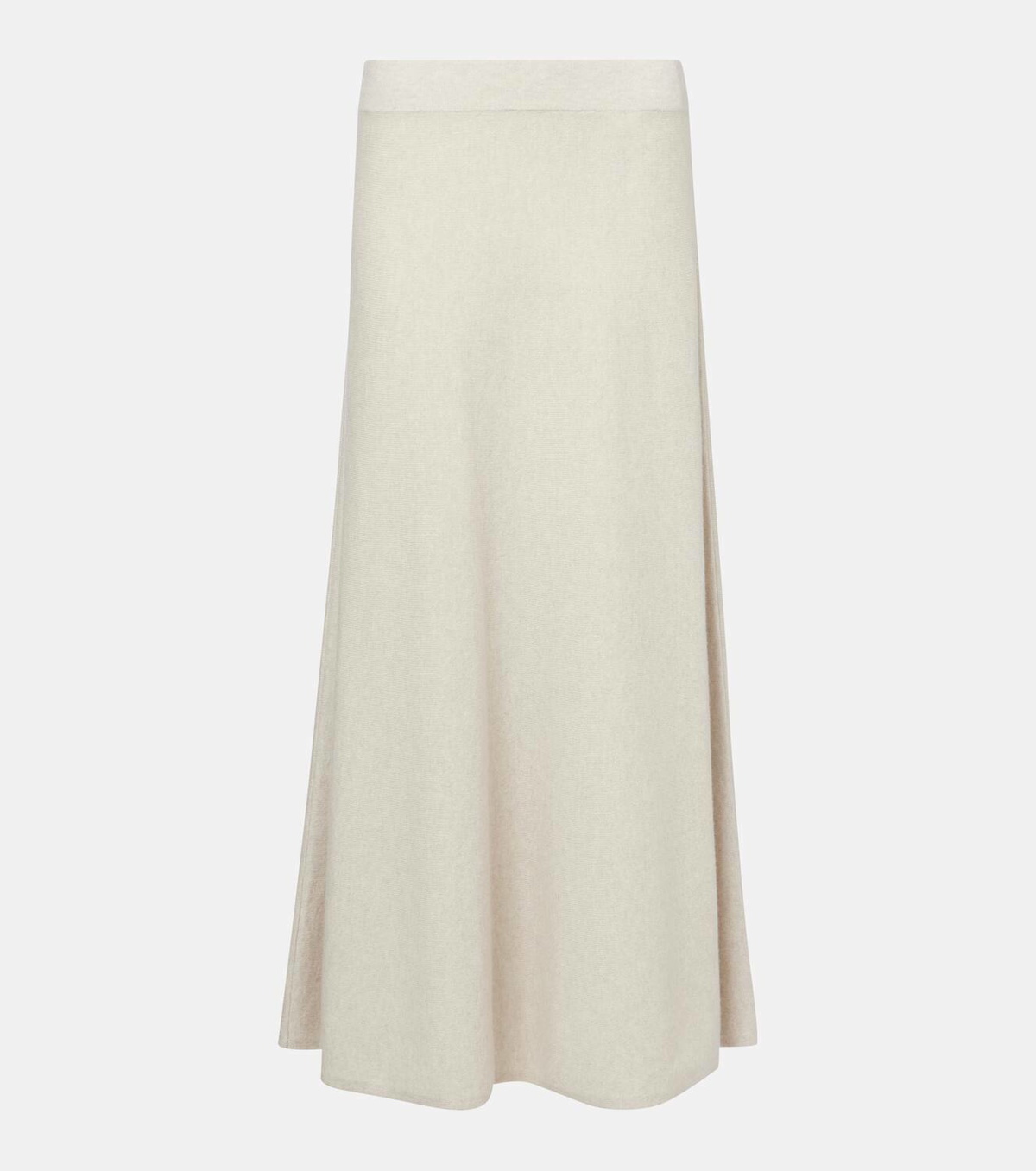 Lisa Yang Torie high-rise cashmere maxi skirt