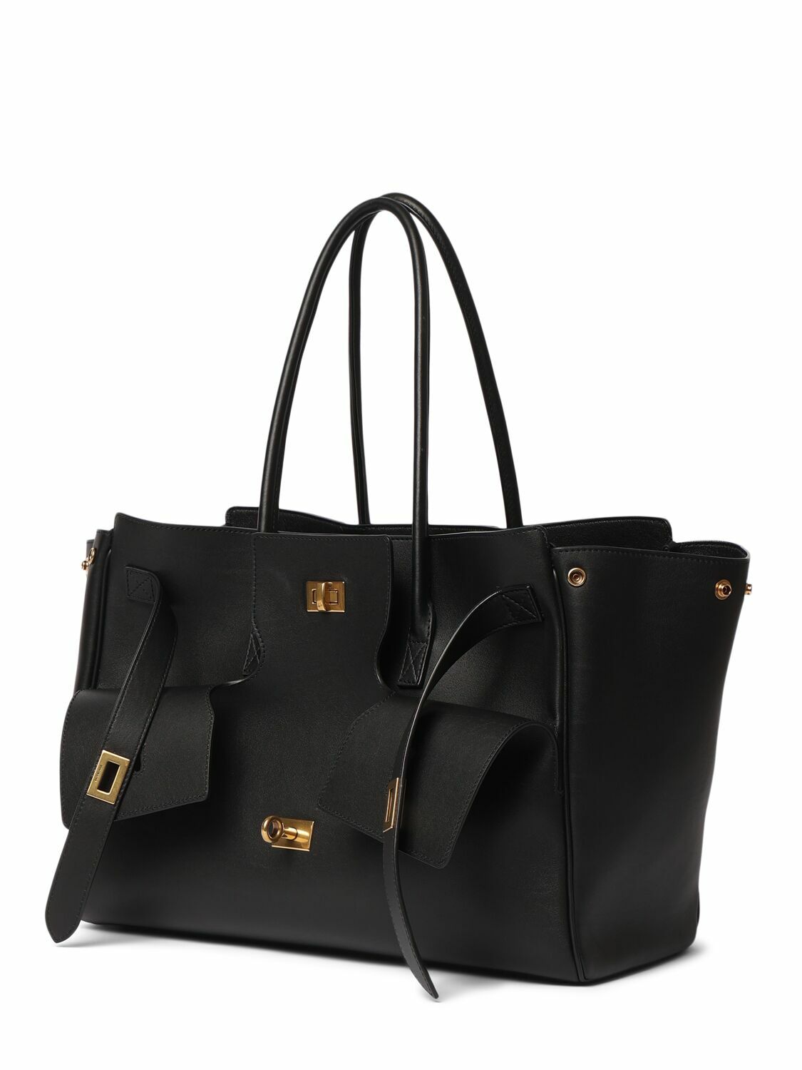 BALENCIAGA Medium Bel Air Leather Tote Bag Balenciaga