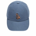 Folk Men's Herringbone Cap in Blue Jungle Cat 
