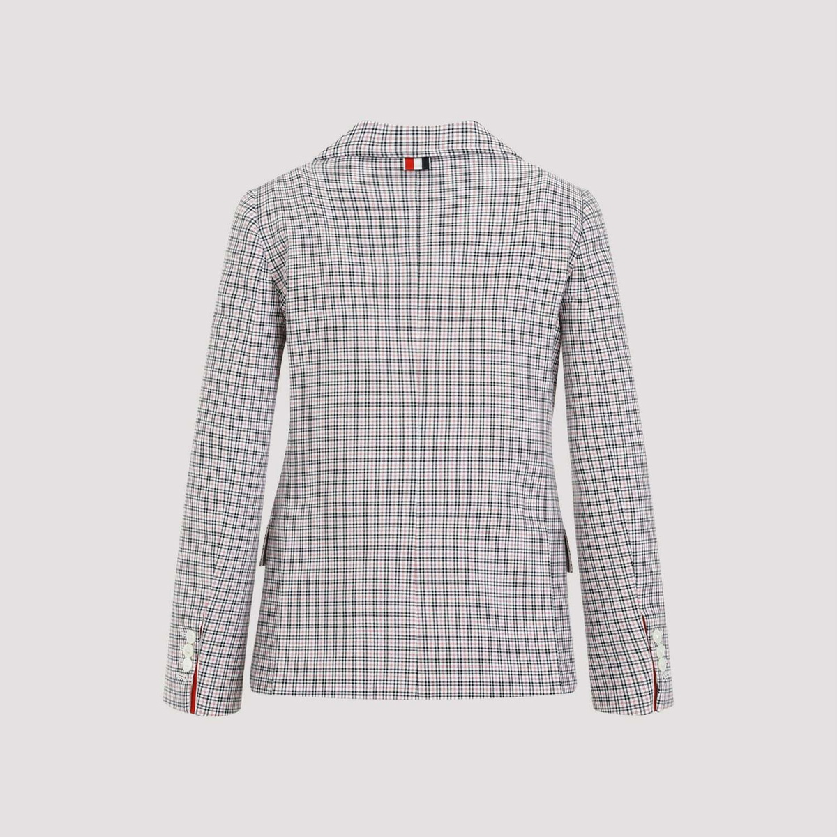 Thom Browne Small Check Cotton Jacket Thom Browne Thom Browne Small Check Cotton Jacket Thom Browne