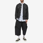 Comme des Garçons Men's Drill Overshirt in Black