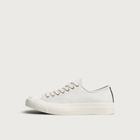 Converse Men's First String Jack Purcell Sneaker in White/Marshmallow/Black