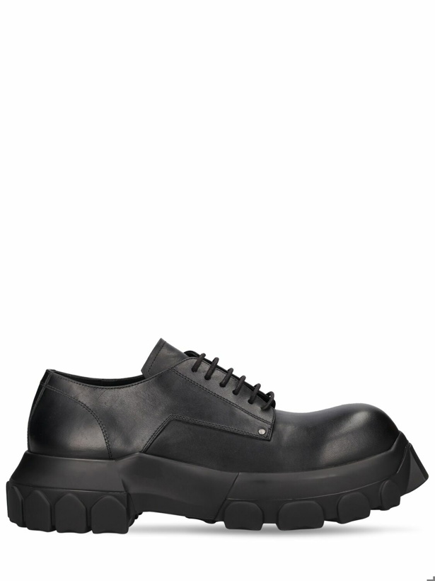 Photo: RICK OWENS - Laceup Bozo Tractor Derby Shoes