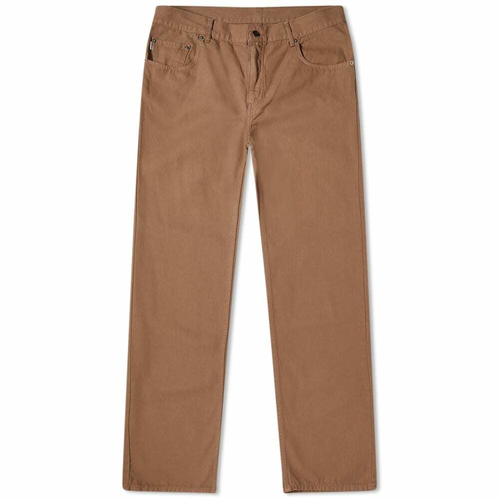 Khaki Five-Pocket Trousers