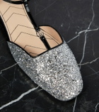 Gucci Double GG embellished ballet flats