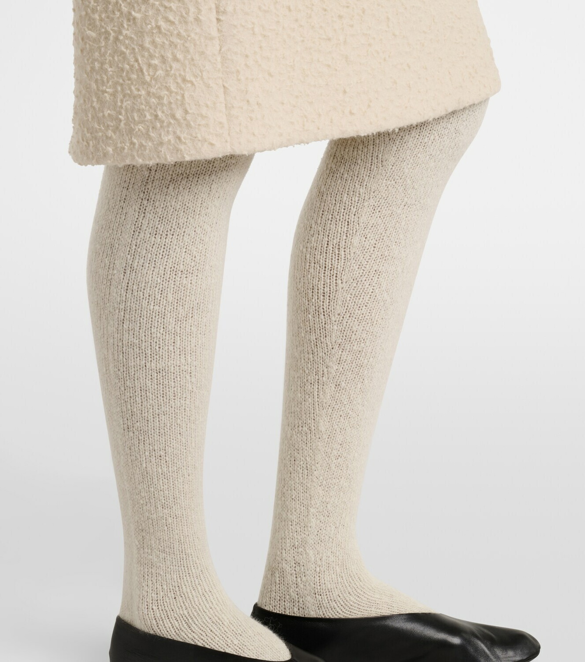 The Row Cashmere-blend tights