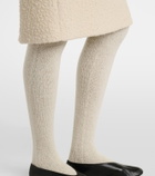 The Row Cashmere-blend tights