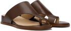 Gabriela Hearst Brown Medici Sandals