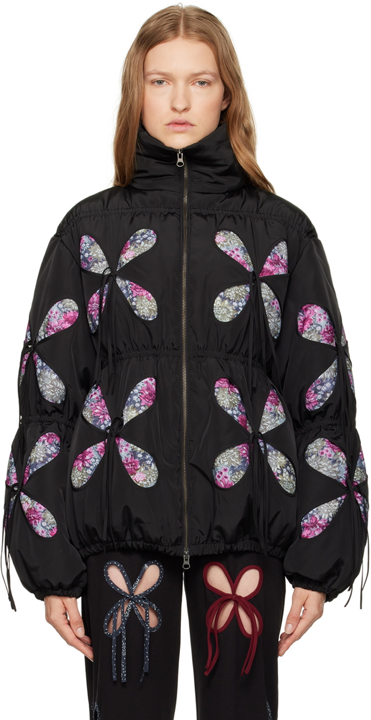 j.kim Black Bale Puffer Coat パファージャケット maimoun-j-kim-outerwear-black-