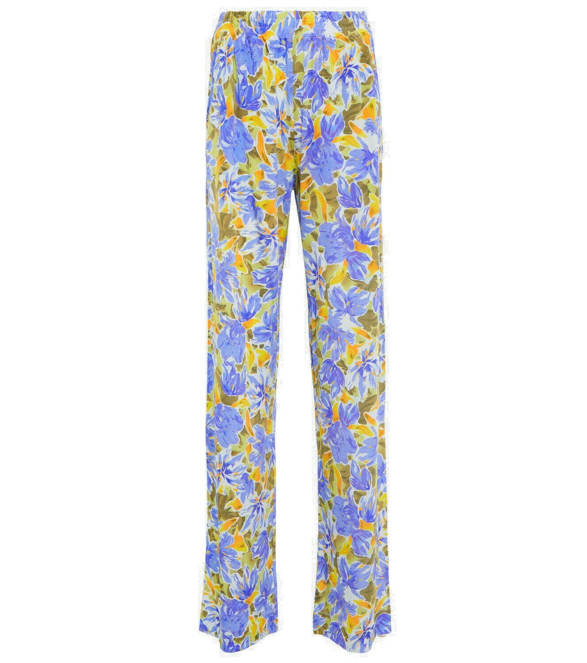 Dries Van Noten - Floral-printed straight pants Dries Van Noten