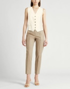 Peserico Womens Tailored Vest Cream