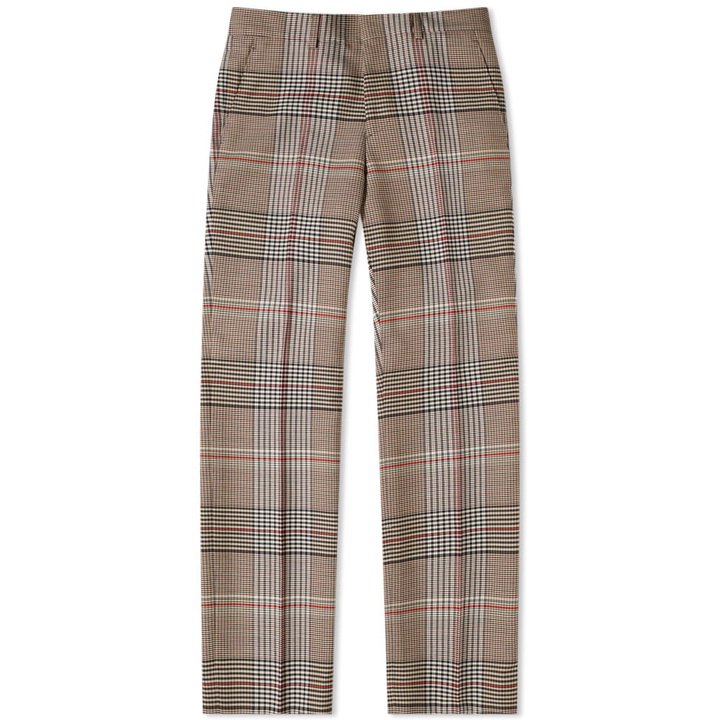 Photo: Burberry Slim Dry Wool Check Trouser