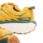 Hoka One One Men's Mafate Three2 Sneakers in Golden Yellow/Eggnog