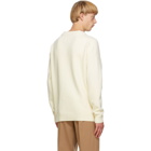 Jil Sander Off-White Wool Sweater