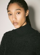 MM6 Maison Margiela Cropped Turtleneck Sweater