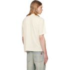 AMIRI White 'South Cali' Crop T-shirt