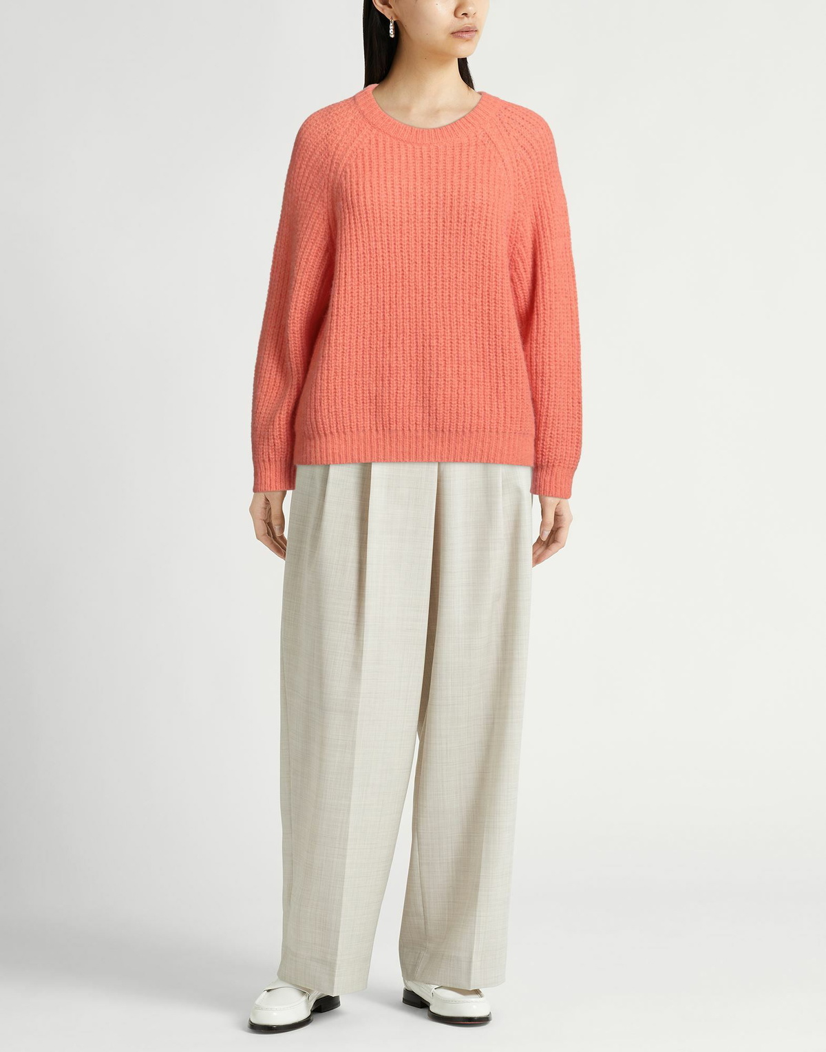 Peserico Womens Sweater in Salmon pink
