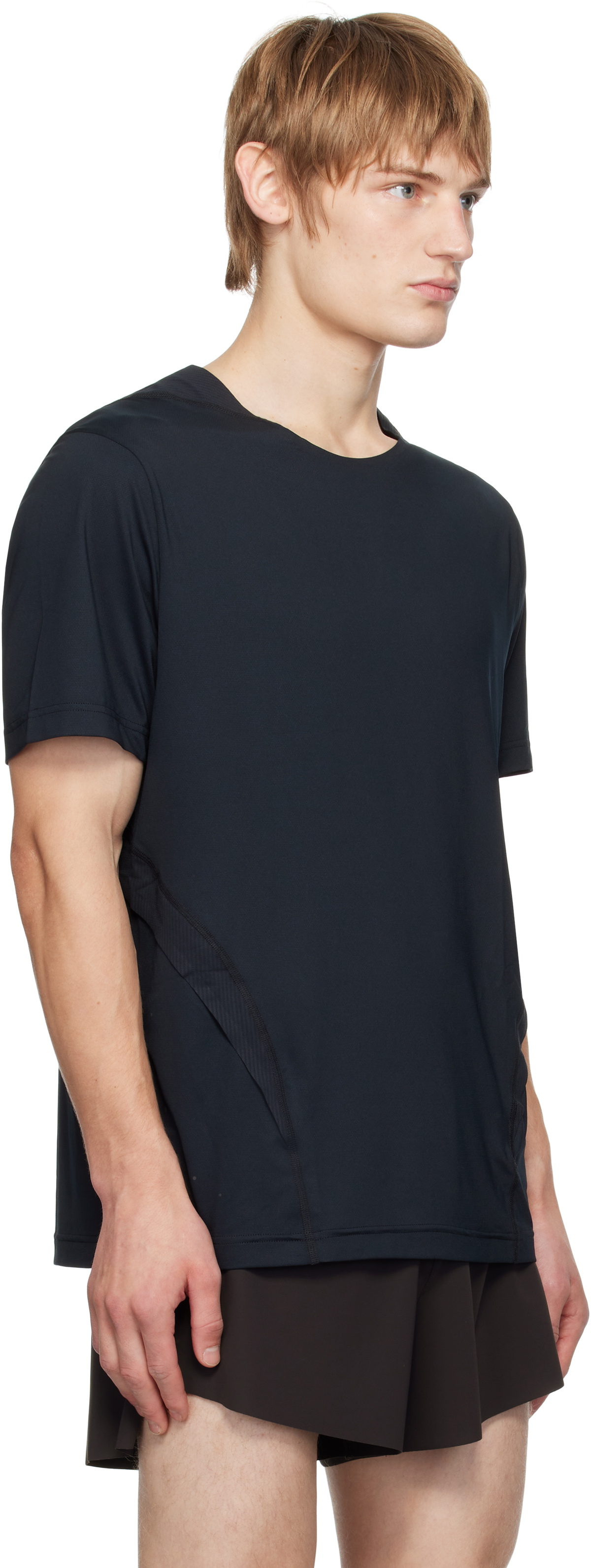 POST ARCHIVE FACTION (PAF) Black On Edition Running T-shirt