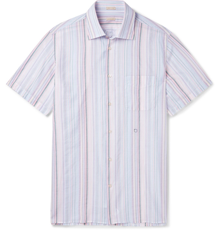 Photo: Massimo Alba - Striped Cotton Shirt - Multi
