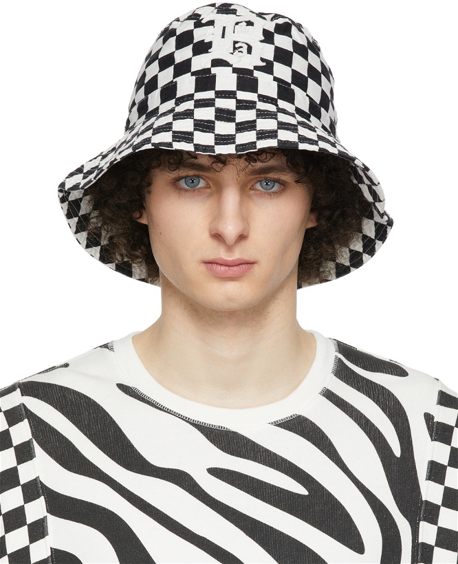 Photo: R13 Black & White Oversized Bucket Hat