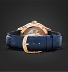 Piaget - Polo S Automatic 42mm 18-Karat Rose Gold and Alligator Watch, Ref. No. G0A43010 - Blue