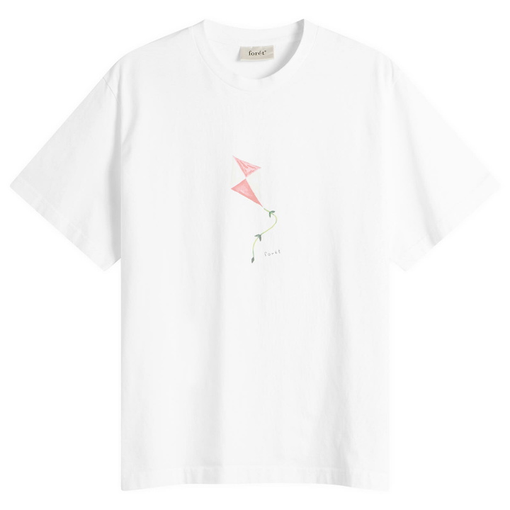 Photo: Foret Men's Fly T-Shirt in White