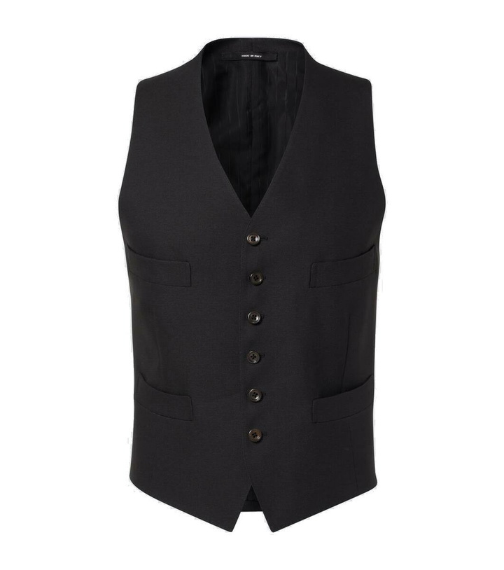 Photo: Tom Ford Wool and silk vest