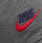 Nike - Sportswear Heritage86 Futura Logo-Embroidered Cotton-Twill Baseball Cap - Gray