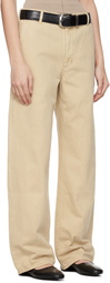 Kallmeyer Beige Column Leg Jeans