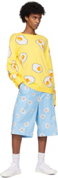 Moschino Yellow Eggs Sweater