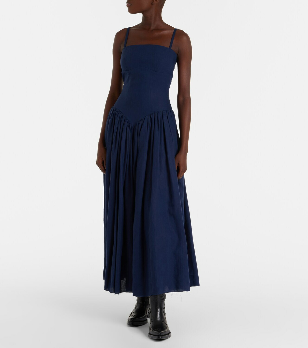 Gabriela Hearst Oriana linen maxi dress