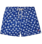 Polo Ralph Lauren - Printed Mid-Length Swim Shorts - Men - Blue