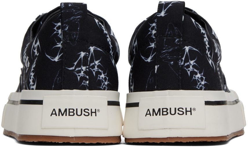 AMBUSH Black & White Vulcanized Sneakers