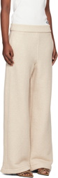 Max Mara Beige Tay Lounge Pants