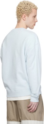 Maison Kitsuné Blue 'Café Kitsuné' Relax Sweatshirt