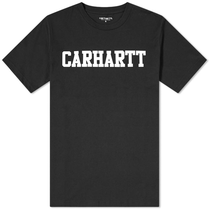 Photo: Carhartt College Tee Black & White