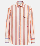 Victoria Beckham - Striped oversized shirt