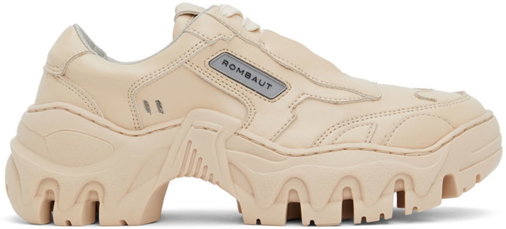 Photo: Rombaut SSENSE Exclusive Beige Boccaccio II Sneakers