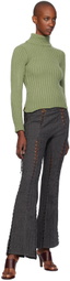 Isa Boulder Gray Louise Flare Lounge Pants