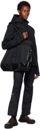 66°North Black Embroidered Tote