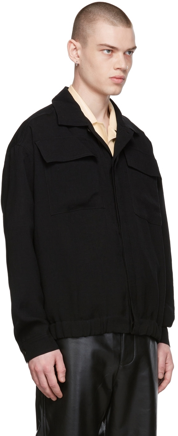 Nanushka Black Beno Jacket Nanushka