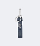 Prada Saffiano leather keychain