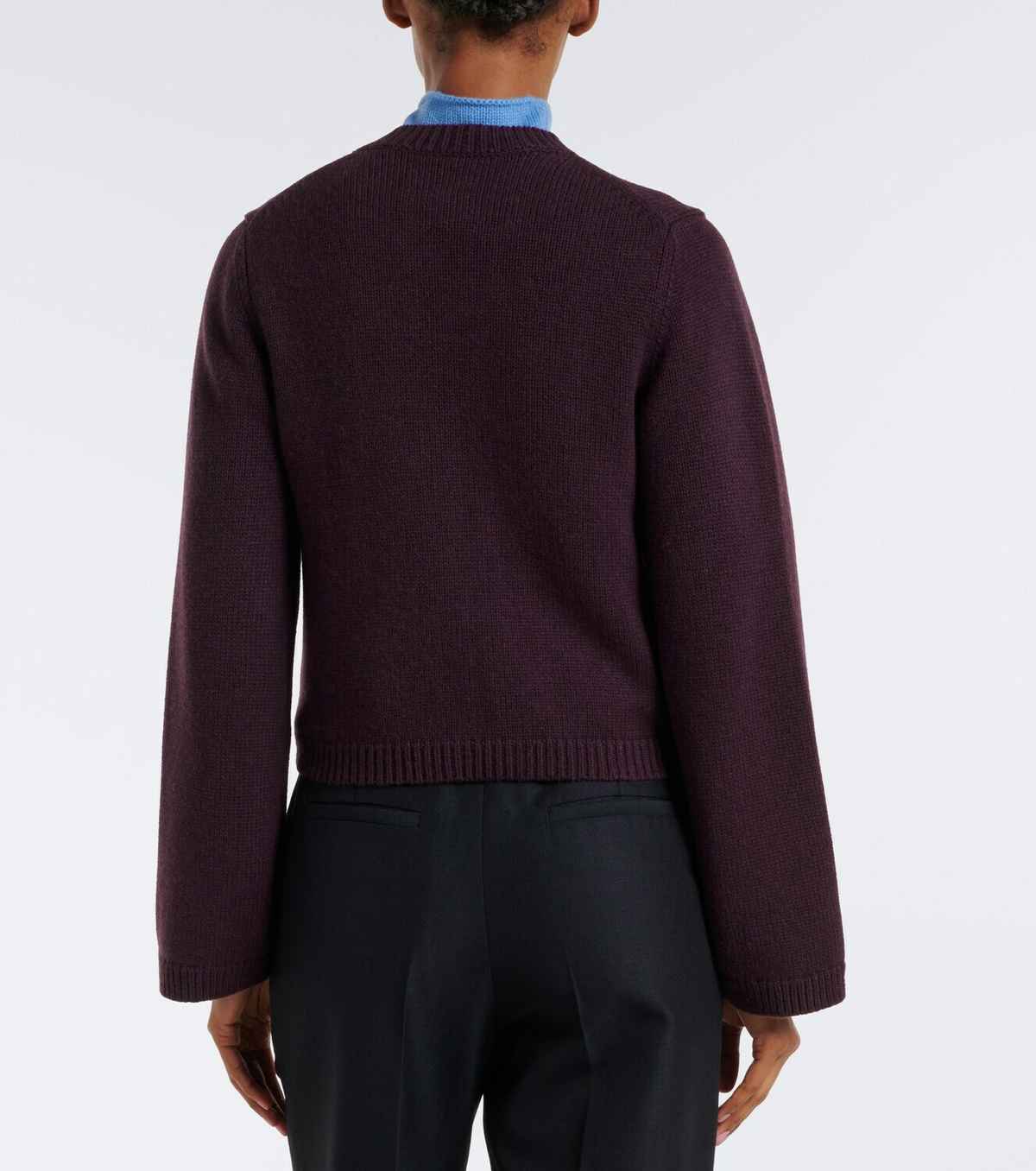 Jardin des Orangers Virgin wool and cashmere cardigan