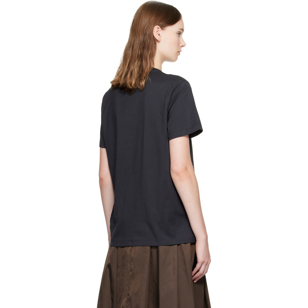GANNI Black Mushroom Teddy T-shirt