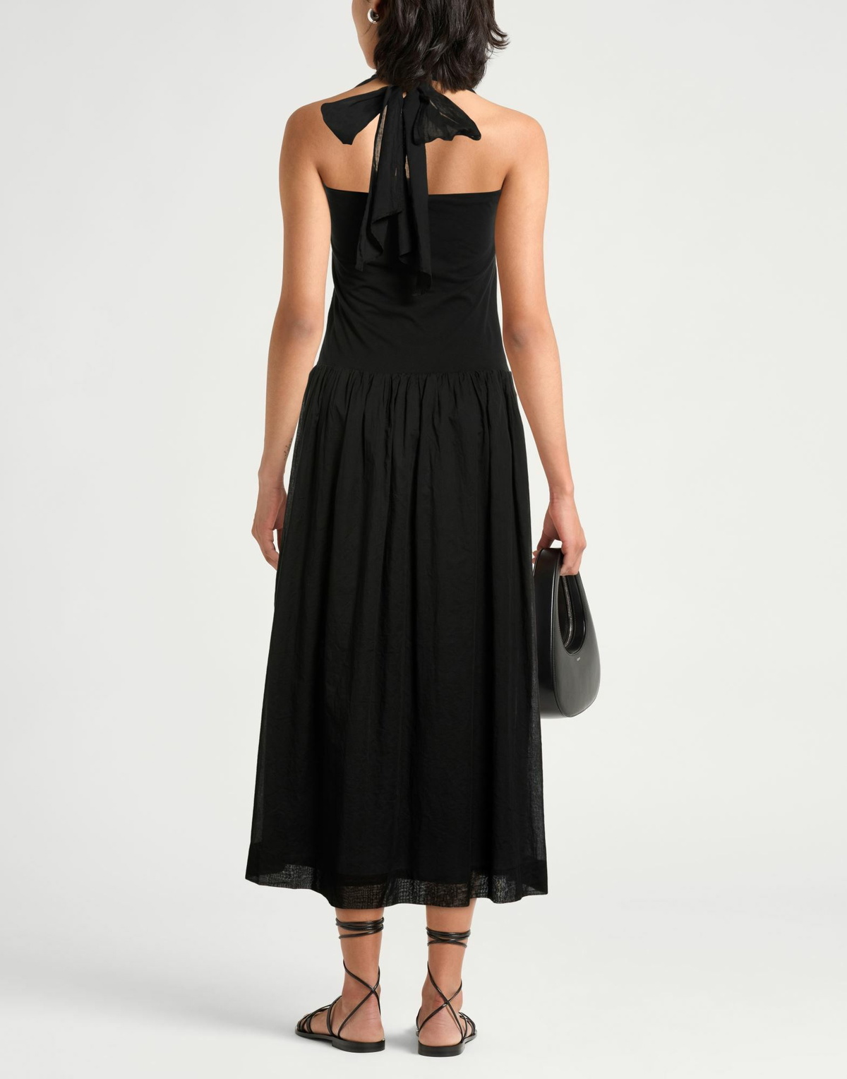 Jucca Womens Maxi dress in Black